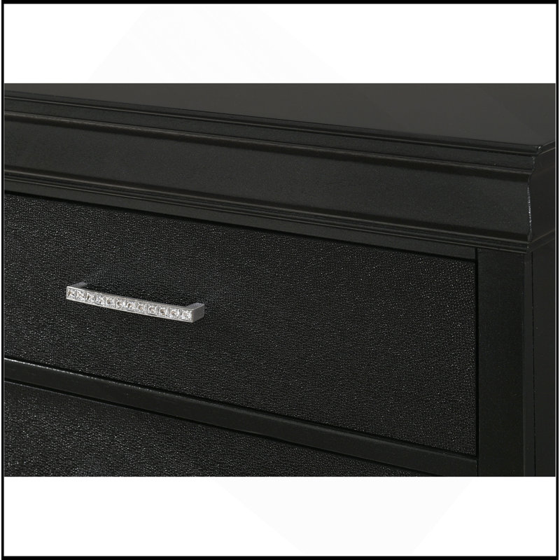 Amalia - Commode - Noir, Noir