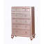 Mobilier de chambre à coucher de style contemporain avec garniture de miroir 1Pc