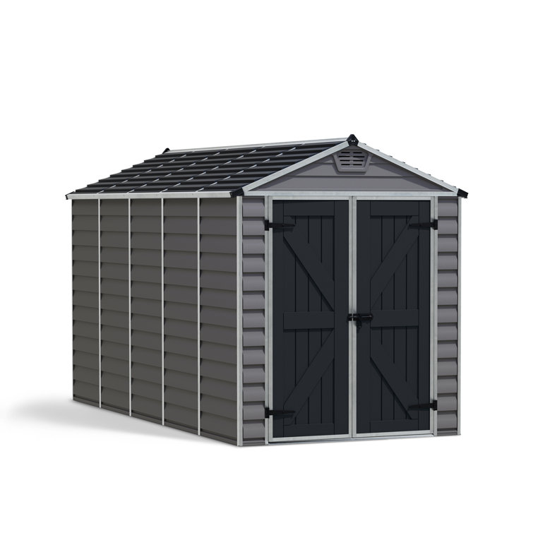 Palram - Canopia Skylight Polycarbonate Storage Shed