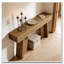 Table d'entrée, console