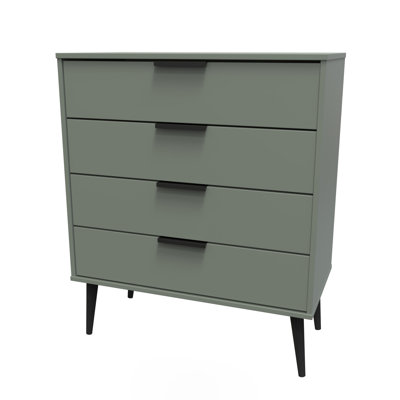 Turah 4 Drawer Chest (Ready Assembled)