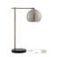 Lampe de table en fer 22 "avec abat-jour dôme en laiton-505343701-505343706