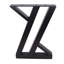 Pied de table en acier Everrett