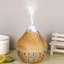Humidificateur à veilleuse à grain de bois à lumière de nuit, diffuseur d'arôme à brume alimentée par USB, humidificateur à veilleuse silencieuse-132010323