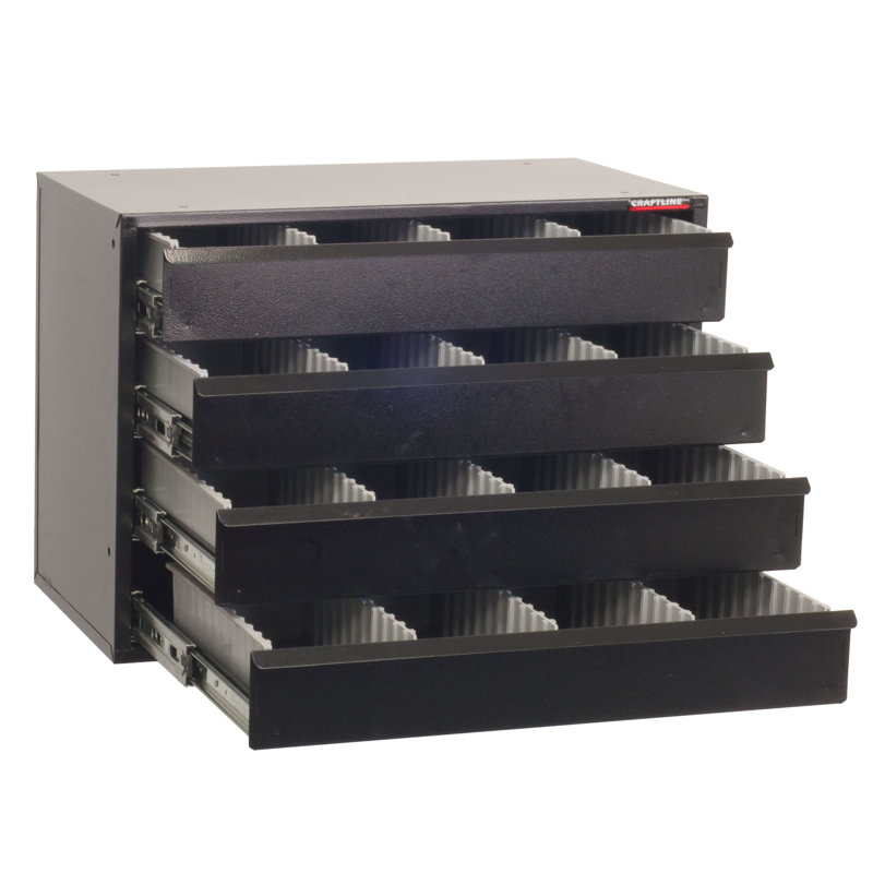 20.5'' W 4 -Drawer Steel Middle Chest
