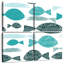 Brampt Abstract Fish School-109032443