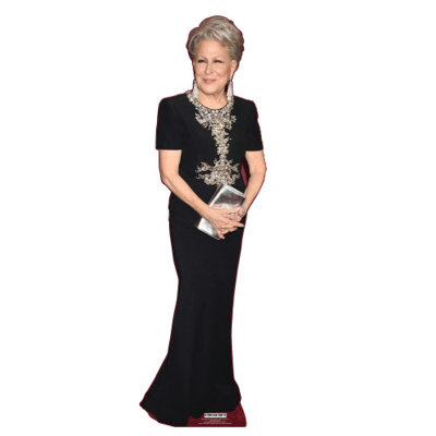 SC2482 Bette Midler - Tapis rouge découpé en carton debout