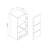 Three Door Storage Utility Cabinet Entryway Living Room Garage Hallway