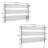 Amplia Straight Towel Rail Towel Warmer-55262694