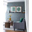 Art mural 23,5 po X - de 2 boîtes d'ombre en pierre rehausse le décor avec 40% de couleur, 15% d'art en verre transformant l'espace 23,6 po x 23,6 po x 1,2 po