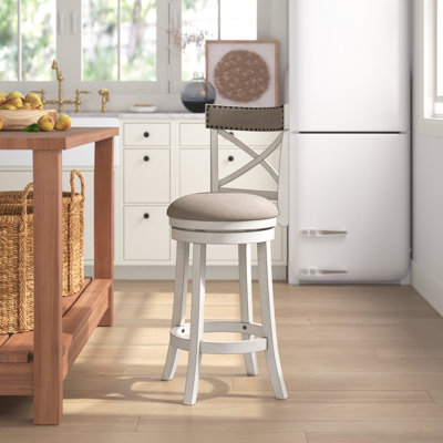 Kane Swivel Upholstered Counter Stool