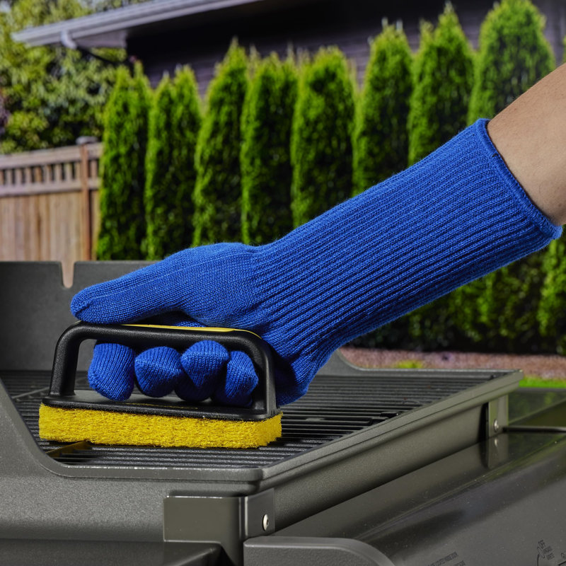 Mr. Bar-B-Q Grill Scrubber Brush Set Powered by Scrub Daddy