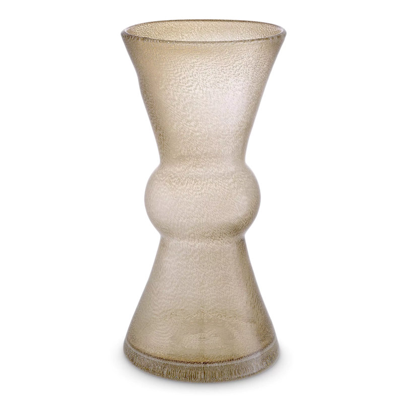 Axa Glass Table Vase, Brown