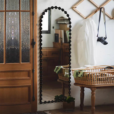 Miroirs muraux demi-cercle en HDF