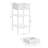 Nightstand, with a Drawer and 2 Storage Shelves, Space Saving, Modern-577031038