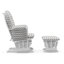 Fauteuil oscillant avec repose-pieds Hoop-1808401992-1808401984