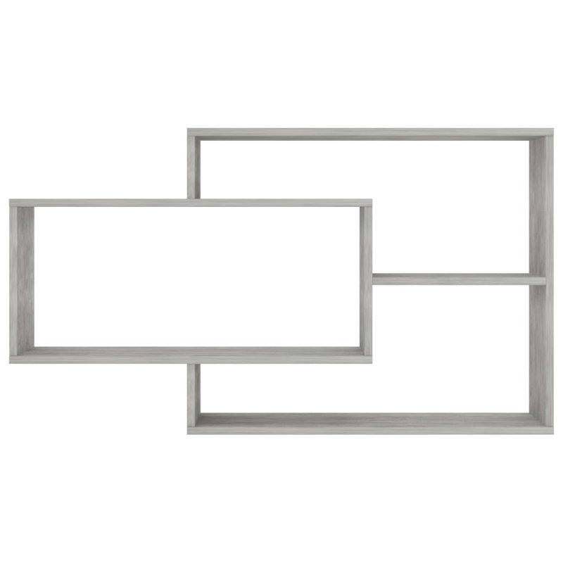 Neo 3 Piece Tiered Shelf, Concrete Gray