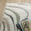 Tapis beige / multicolore tissé à la machine Chase-1448106429