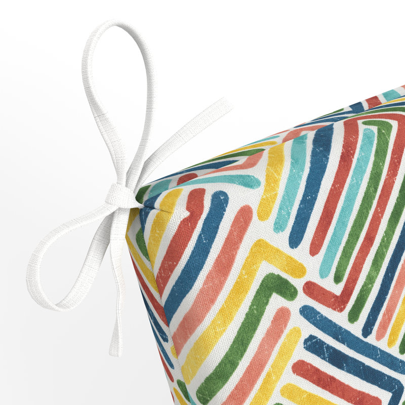 Coussin de chaise à dossier divisé 1 pièce intérieur / extérieur Corrigan Studio®