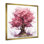 «Pink Blossoming Tree Watercolor Bliss», reproduction sur toile