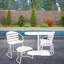 4 - Person Patio Dining Set with Oval Table