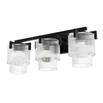 Hunter x Jasmine Roth Ontario 3 Light Bathroom Vanity Wall Light Fixture