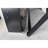 44" Wall Recessed Electric Fireplace With Remote And Imitation Flame, LED Light Heater