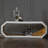 Facet Console-Gold Leaf