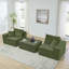 Canapé modulaire Addisin Cloud, canapé désossé avec base antidérapante, canapé convertible pliable-747349306