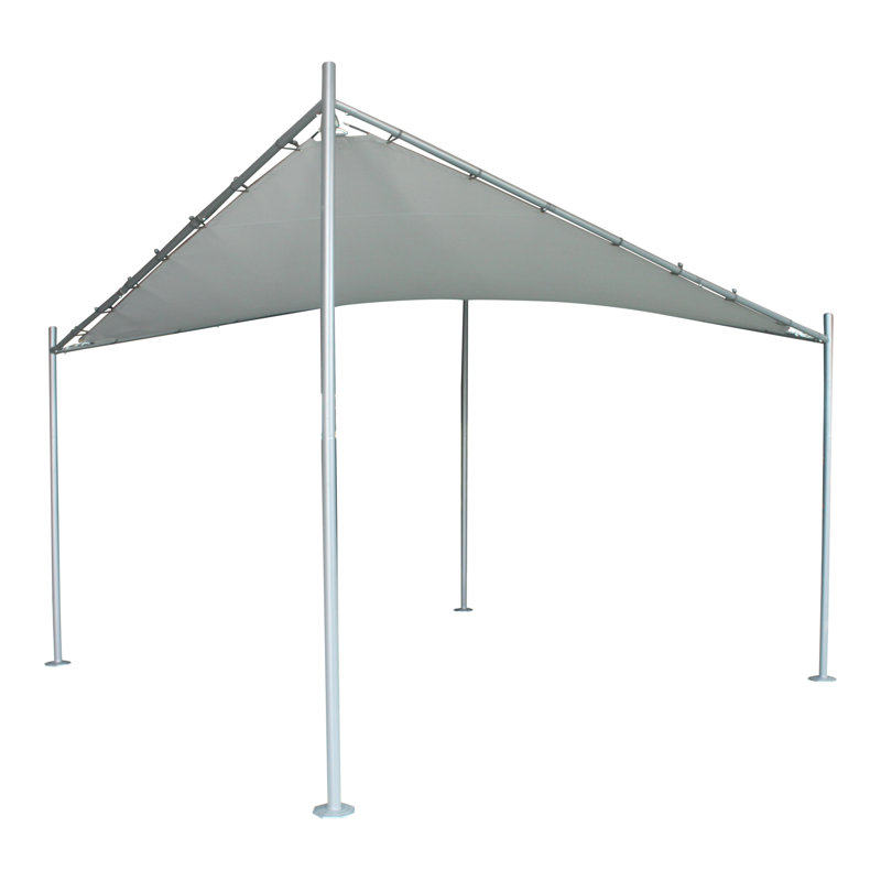 3.5M Sail Shade - Cream, Grey