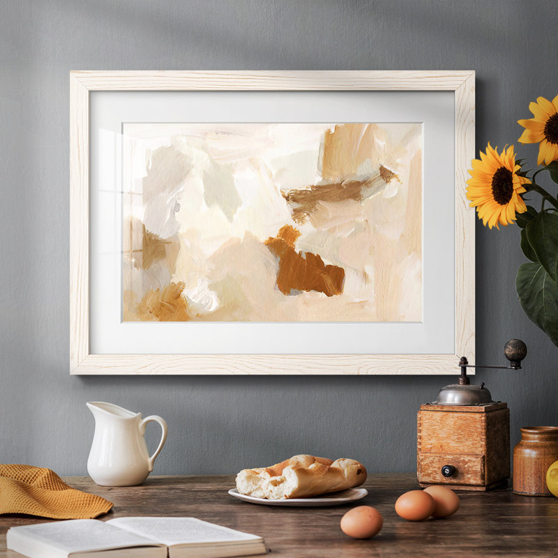 Tawny Mix I, reproduction d'art encadrée, Blanc, H 18 po x l 26 po x P 1,5 po