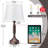 Rosamaria Glass USB Table Lamp
