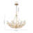 6 - Light Floral Basket Crystal Chandelier