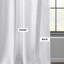 Clem Heavy Faux Linen Light Filtering Curtains For Bedroom & Living Room Curtains - Single Panel Drapes-157748822-157748821