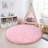 Thick, Non-Slip Round Indoor Rug Pink Design Ultra-Soft Perfect for Living Rooms, Nurseries, Bedrooms, and Home Offices-805677174-805677176