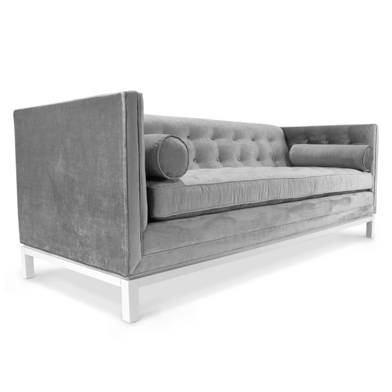 Canapé Lampert, Gris anthracite de Bruxelles
