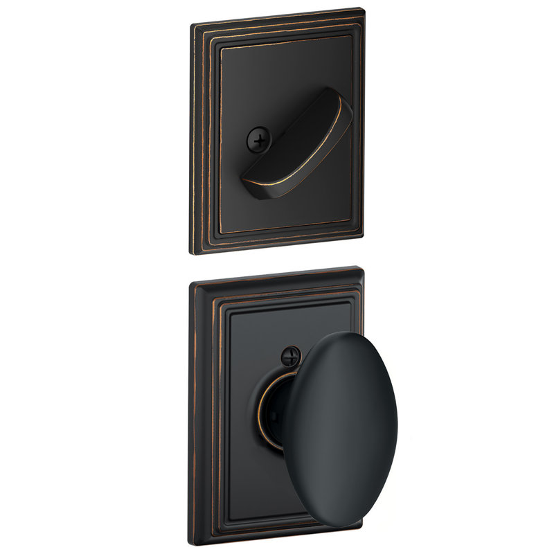 Addison Siena Interior Knob Set (Exterior Portion Sold Separately)