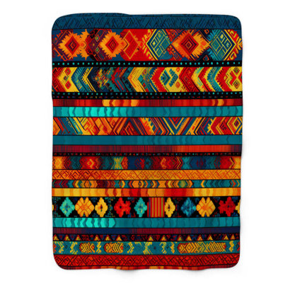 Ethnic Tapestry - 1 Piece Premium Blanket