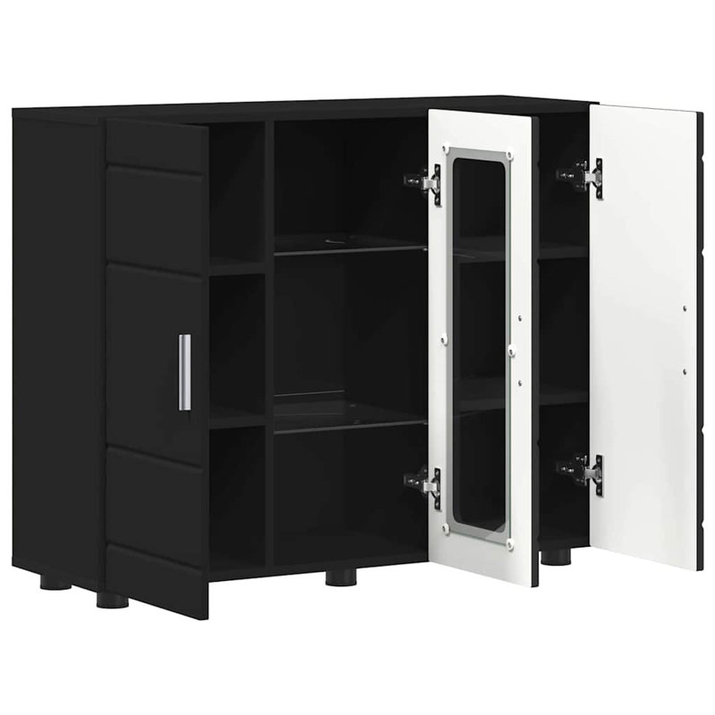 88.5cm Sideboard, Black