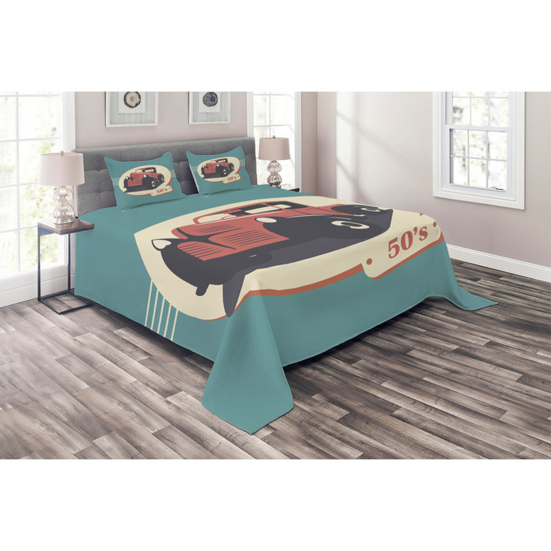 Modern & Contemporary Polyester Coverlet