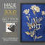 Série FLORAL Lxxv - reproduction encadrée de qualité supérieure - prête à être accrochée - aucun clou requis-233155943-233155871