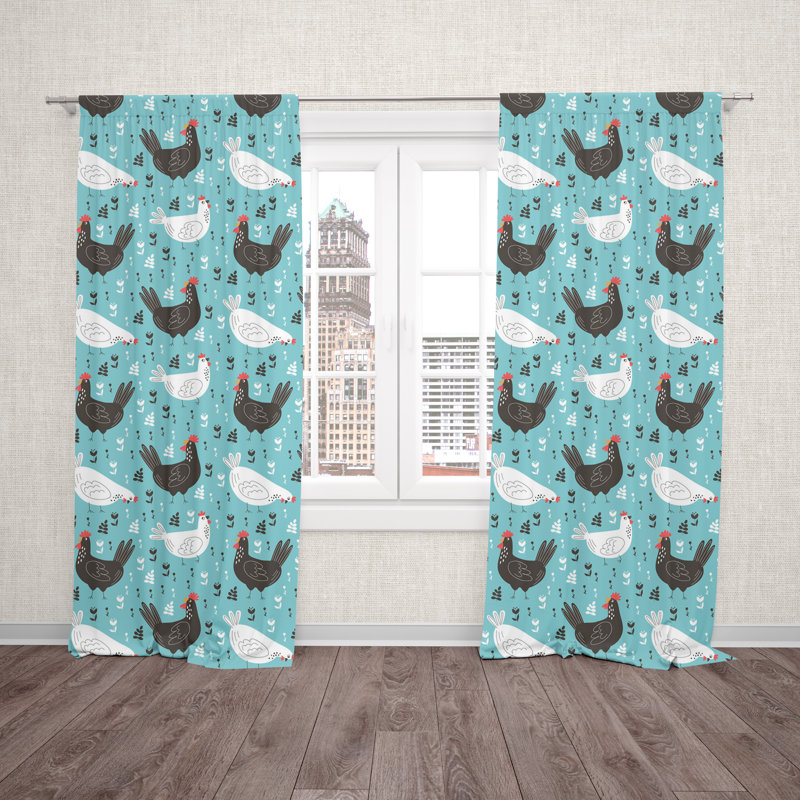 Kalmar Room Darkening Curtain, 20" W x 82" L