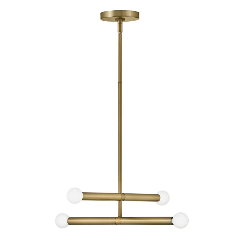 Kenza 4 - Light Pendant, Lacquered Brass