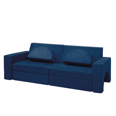 Modular Sectional Sofa for Kids 8-Piece by Latitude Run