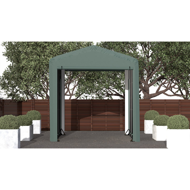 Garage Shelterube résistant au vent et à la neige, 14 x 18 x 16, vert