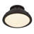 1-Light 11-in Dark Bronze Flush Mount