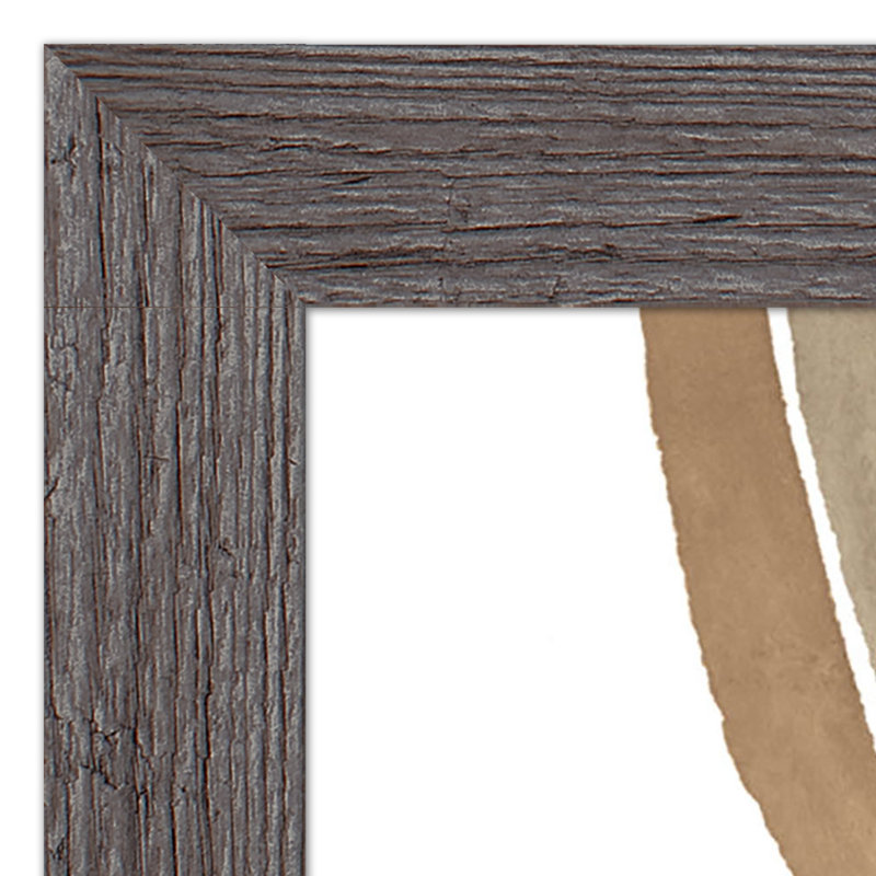 So So Lived Arches, art encadré, H 24 po x l 20 po x P 0,75 po, Cadre gris