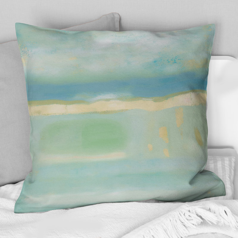 Coussin Olive Sprig Landscape III - Abstract