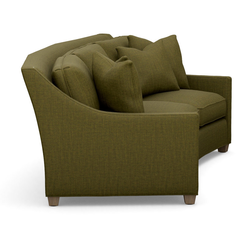 Valenza Curved Sofa, 2361-21, Driftwood