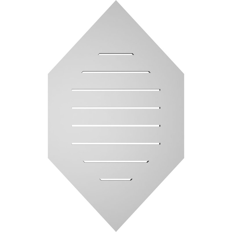 Pente verticale verticale en uréthane Signature, H 34 po x l 20 po x P 1 po
